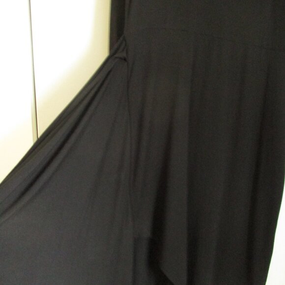 Whistles Black Jersey Wrap Dress - Picture 7 of 11